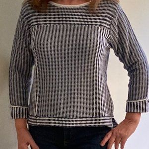 Habitat blue and white sweater, size small